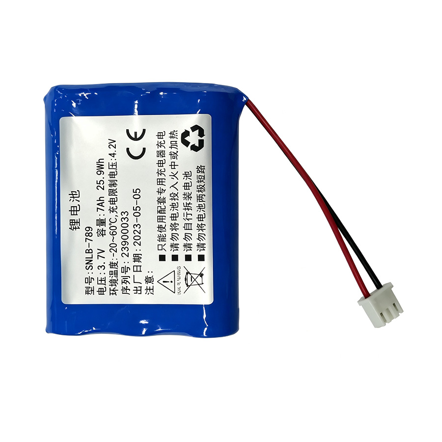 SNLB-789  3.7V 7Ah  1S3P